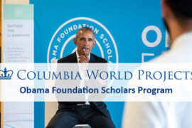 Unlock Your Leadership Potential/2025 Obama Foundation Scholars Program In USA/Fully funded